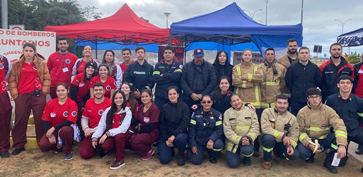 Participación de la Brigada de Emergencia en Maratón